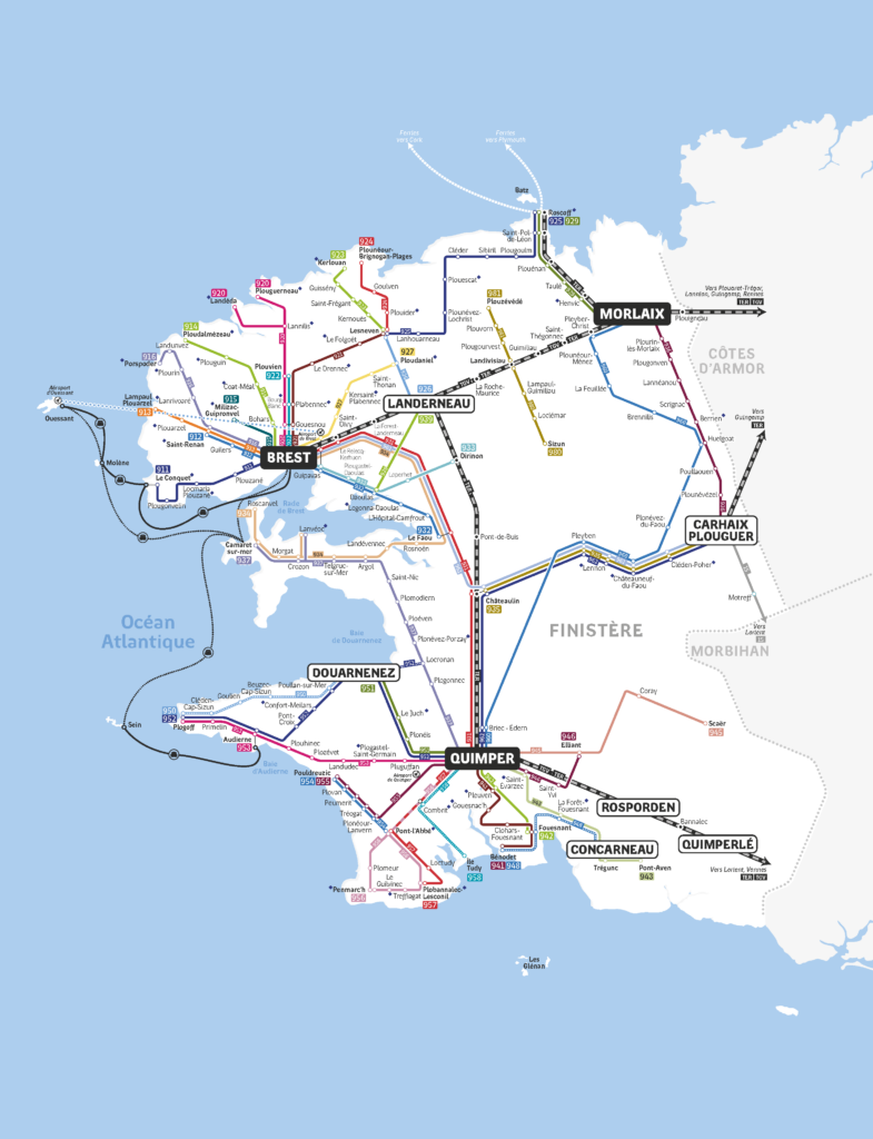 Nouvelle numérotation des lignes Breizhgo